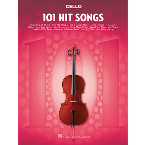 101 Hit Songs for Cello