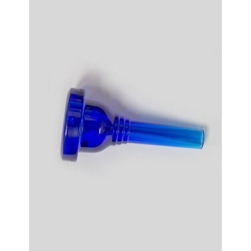 Kelly TB65CB Crystal Blue 6-1/2AL Small Shank Trombone Mouthpiece