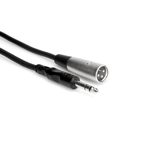 Hosa STX-110M 10ft 1/4" TRS to XLR3M Balanced Interconnect