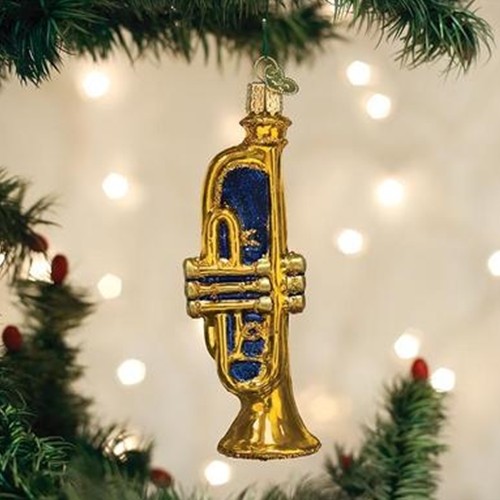 Old World OW38019 Trumpet (A) Ornament