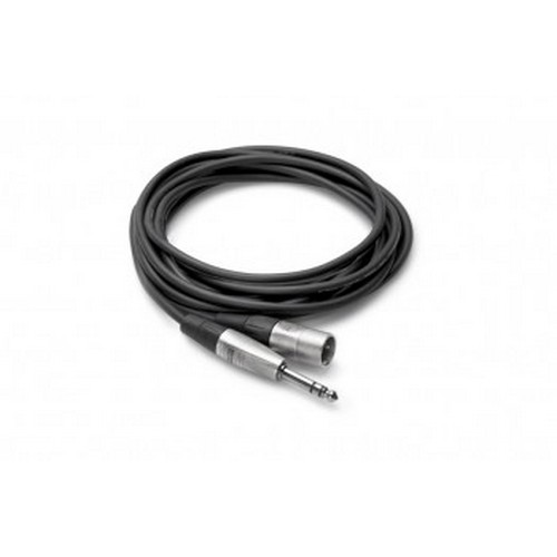 Hosa HSX-0 REAN 1/4 in TRS to XLR3M, Pro Balanced Interconnect