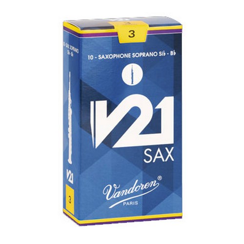 Vandoren SR80 Soprano Sax V21 Reeds, Box of 10