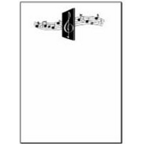 Music Treasures C388 Clef Mini Notepad