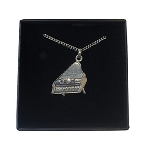 Music Gift PP8 Piano Pewter Necklace