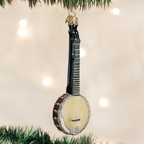 Old World OW38038 Banjo Ornament