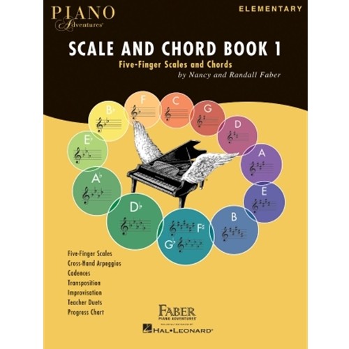 Piano Adventures Scale and Chord Book 1