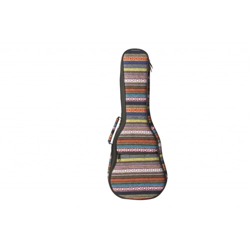 On-Stage GBU4104S Deluxe Concert Ukulele Bag, Striped