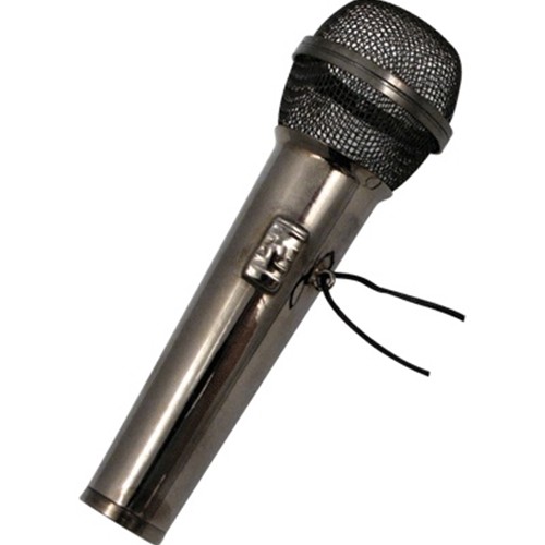 Aim AIM39152 Black Microphone Ornament