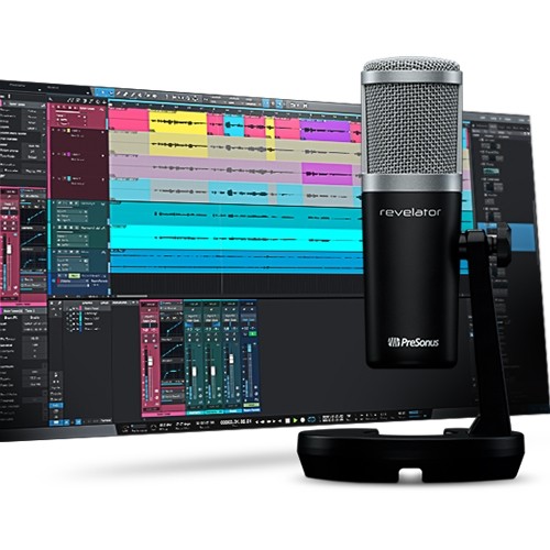 PreSonus Revelator USB Microphone With Studiolive Voice Processing Inside