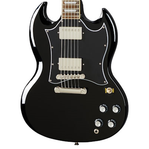 Beacock Music - Epiphone SG Standard Electric Guitar, Ebony