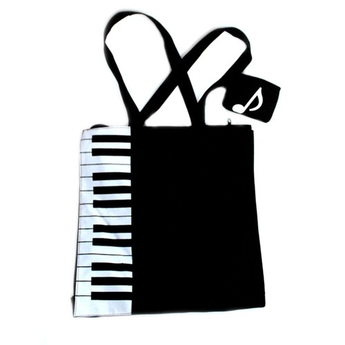 Music Treasures 500209_1 Keyboard Tote with Coin Purse