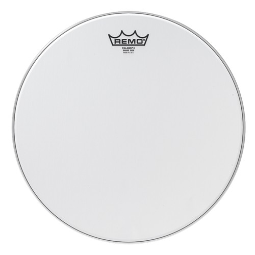Remo Falams Smooth White Snare Side
