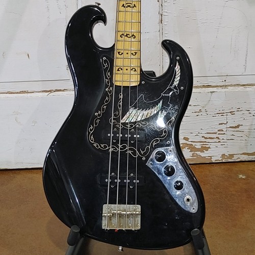 Used Ibanez 1978 Black Eagle Electric Bass Guitar