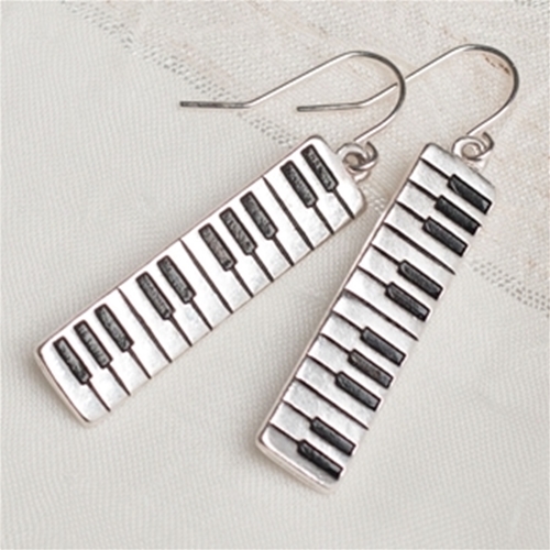 Music Gift 627353 Piano Keys Earings