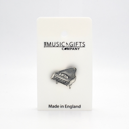 Music Gift M12 Piano Pewter Pin