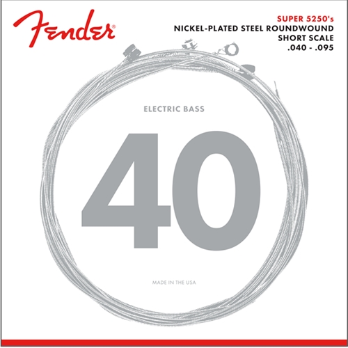 Fender 5250XL Super 5250 40-95, Nickel Plated Round Wound, Short Scale Bass Strings