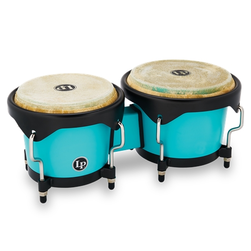 LP LP601D-SF-K Discovery Bongos with Bag, Sea Foam