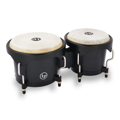 LP LP601D-OX-K Discovery Bongos with Bag, Black