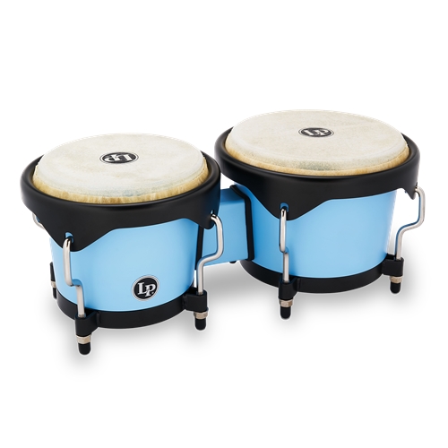 LP LP601D-SB-K Discovery Bongos with Bag, Sonic Blue