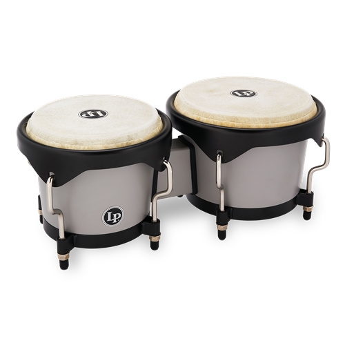 LP LP601D-SG-K Discovery Bongos with Bag, Slate Grey