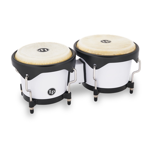 LP LP601D-SW-K Discovery Bongos with Bag, Snow White