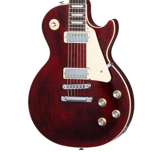 Gibson USA Les Paul 70s Deluxe Electric Guitar, Wine Red