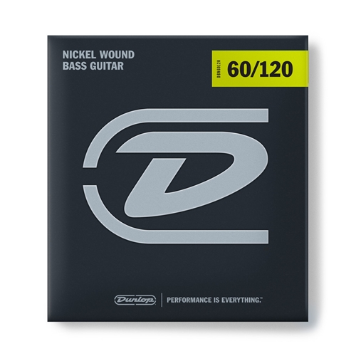 DBN60120 - Dunlop Nickel-Plated Steel Electric Bass Strings, 60-120