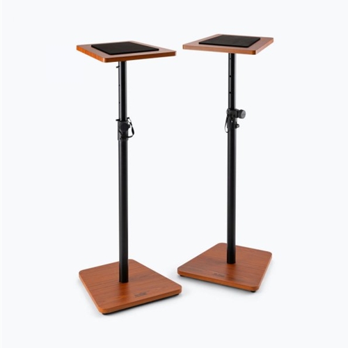 On-Stage  SMS7500RB Wood Studio Monitor Stands (Rosewood, Pair)