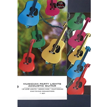 Hal Leonard HL00196768 Musician Party Lights - Acoustic Guitar Edition