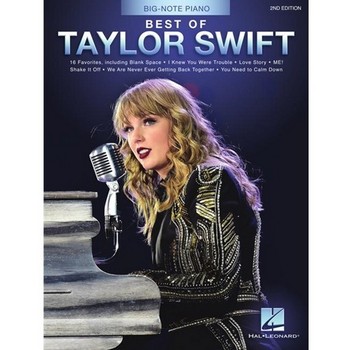 Best of Taylor Swift - 2nd Edition for Big Note