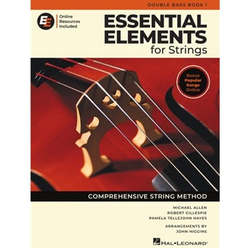 Essential Elements for Strings - Double Bass Book 1 with Online Resources