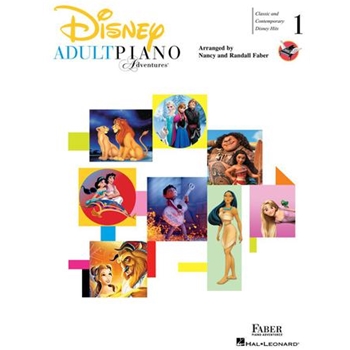 Adult Piano Adventures - Disney Book 1 - Classic and Contemporary Disney Hits