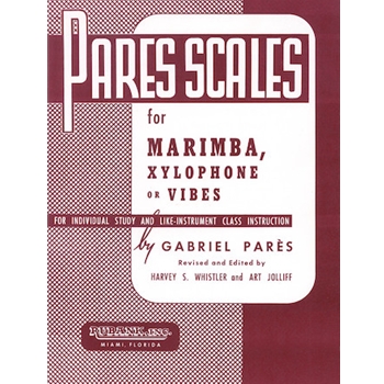 Pares Scales - Marimba, Xylophone or Vibes