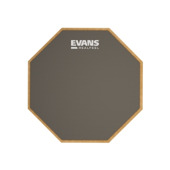 D'Addario RF6GM RealFeel by Evans Practice Pad, 6 Inch
