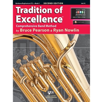 Tradition of Excellence Book 1 for Baritone/Euphonium Treble Clef