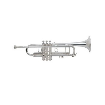 Bach 180S43 Stradivarius Professional Trumpet, Silver