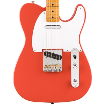 Fender Vintera '50s Telecaster Electric Guitar, Maple Fingerboard, Fiesta Red