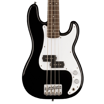 Squier 0370127506 Mini Precision Bass, Laurel Fingerboard, Black