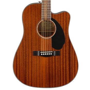 Fender CD-60SCE Dreadnought All Mahogany Acoustic Guitar