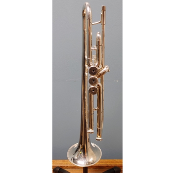 Used Getzen 700S Silver Eterna II Bb Trumpet