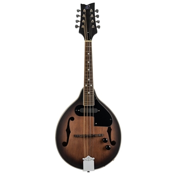 Ortega RMAE30-WB Americana Series Spruce Top A-Style A/E Mandolin, Whiskey Burst