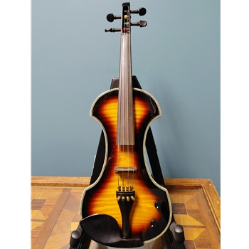 Used Fender FV-3 Deluxe Electric Violin, Sunburst