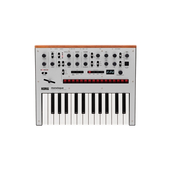 Korg MONOLOGUESV Monologue Analog Synthesizer, SIlver