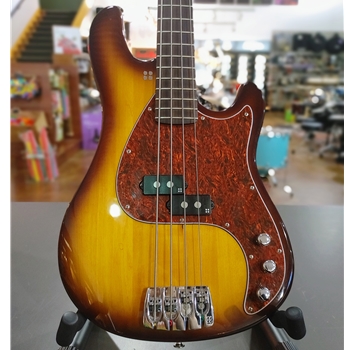 Used Sandberg VS4 Electra Serie Electric Bass Guitar, Tobacco Burst