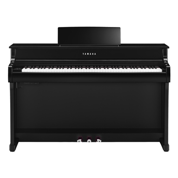 Yamaha CLP835PE Polished Ebony Clavinova Console Digital Piano With Bench