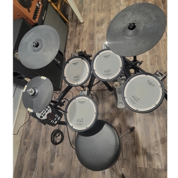 Used Roland TD-11KV Electronic Drum Kit with Kick Pedal