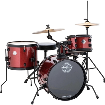 Ludwig LC178X025 Pocket Kit by Questlove, Wine Red Sparkle