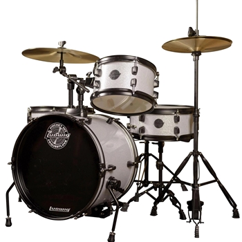 Ludwig LC178X029 Pocket Kit by Questlove, White Sparkle