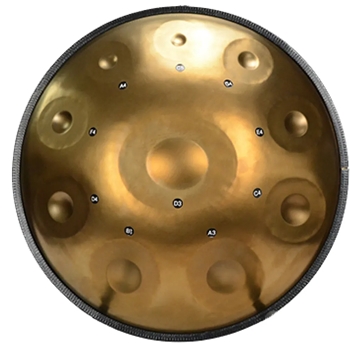 Amahi SD10BZ 24" 10 Note Handpan, D minor, Bronze