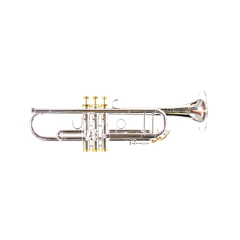 Accent TR931S-T Artist Trumpet, Reverse Leadpipe, Silver/Gold